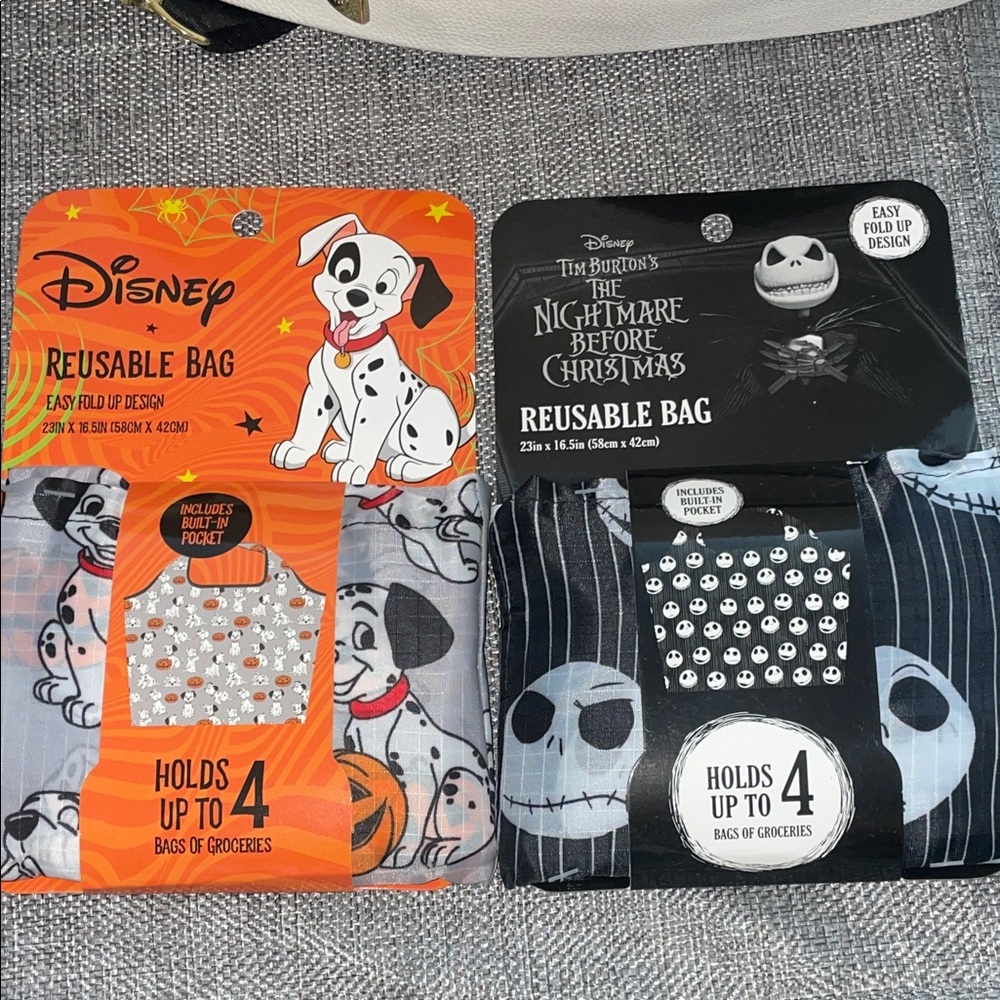 (1) Disney Reusable Bag NBC OR 101 Dalmatians